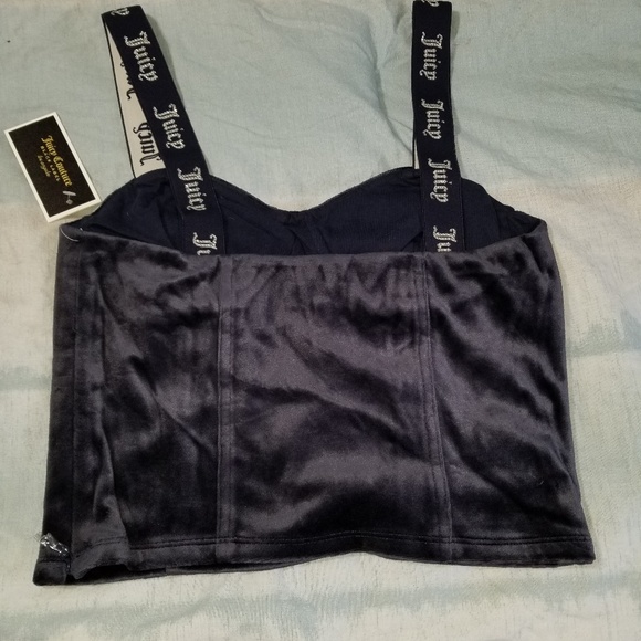 Juicy Couture Regal Light Weight Velour Boustier - Picture 5 of 8